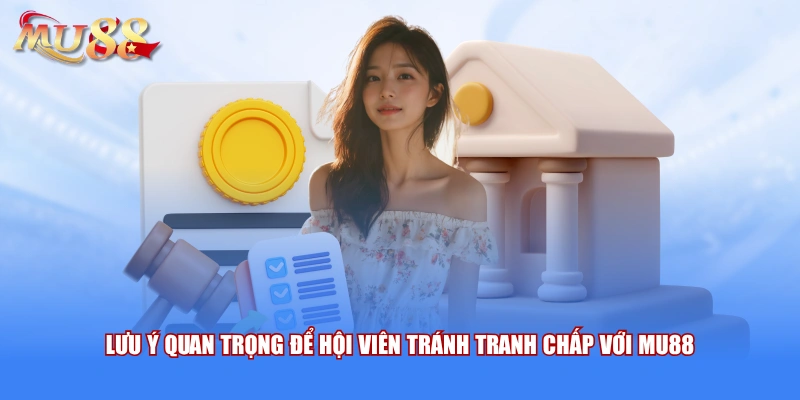 Lưu ý quan trọng để hội viên tránh tranh chấp với MU88